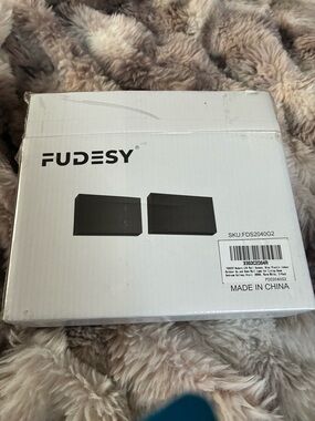 Black Floating Wall Shelf Pair